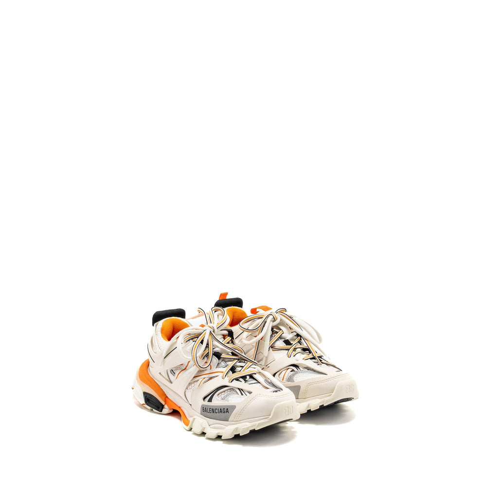 BALENCIAGA TRACK SNEAKERS WHITE/ORANGE