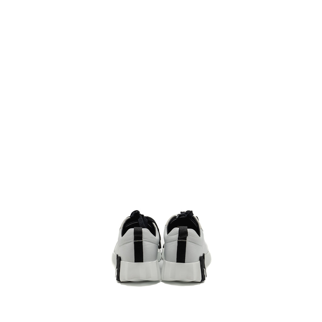 HERMES BOUNCING SNEAKERS CALFSKIN WHITE / BLACK