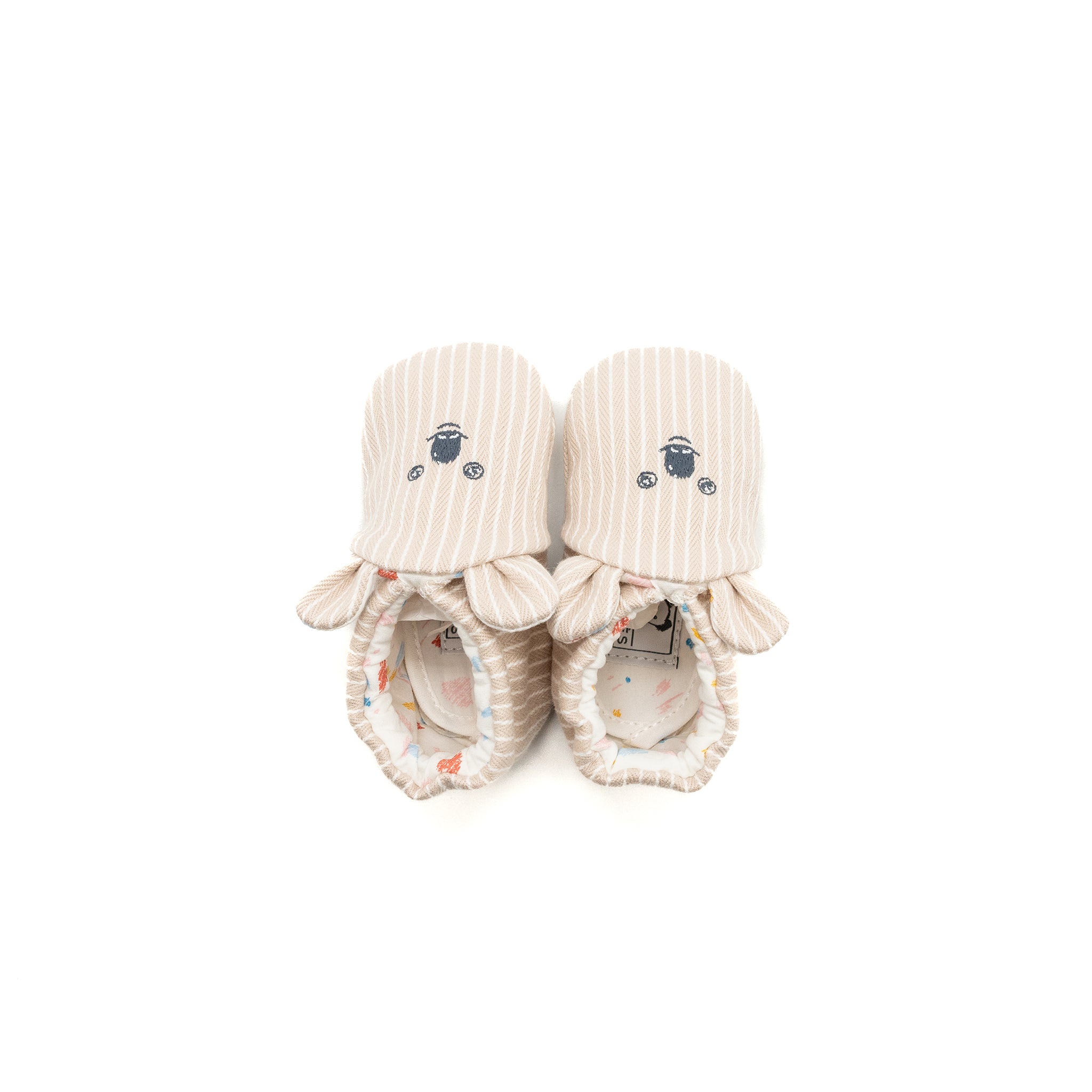 HERMES BABY PASSÉ-PASSE BOOTIES NATURAL