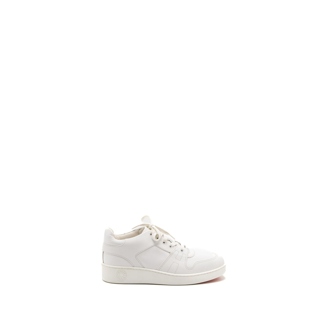 HERMES FEMME FREE SNEAKER EPSOM/CALFSKIN BLANC
