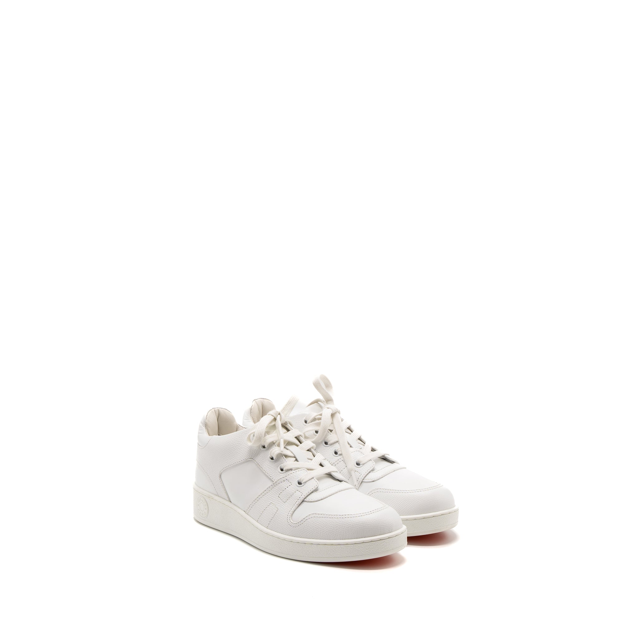 HERMES FEMME FREE SNEAKER EPSOM/CALFSKIN BLANC