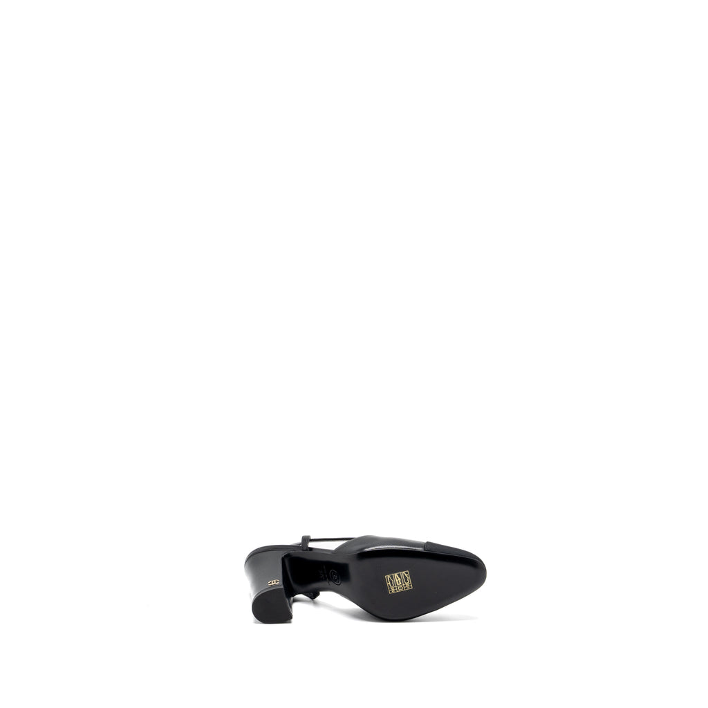 CHANEL SLINGBACK BLACK