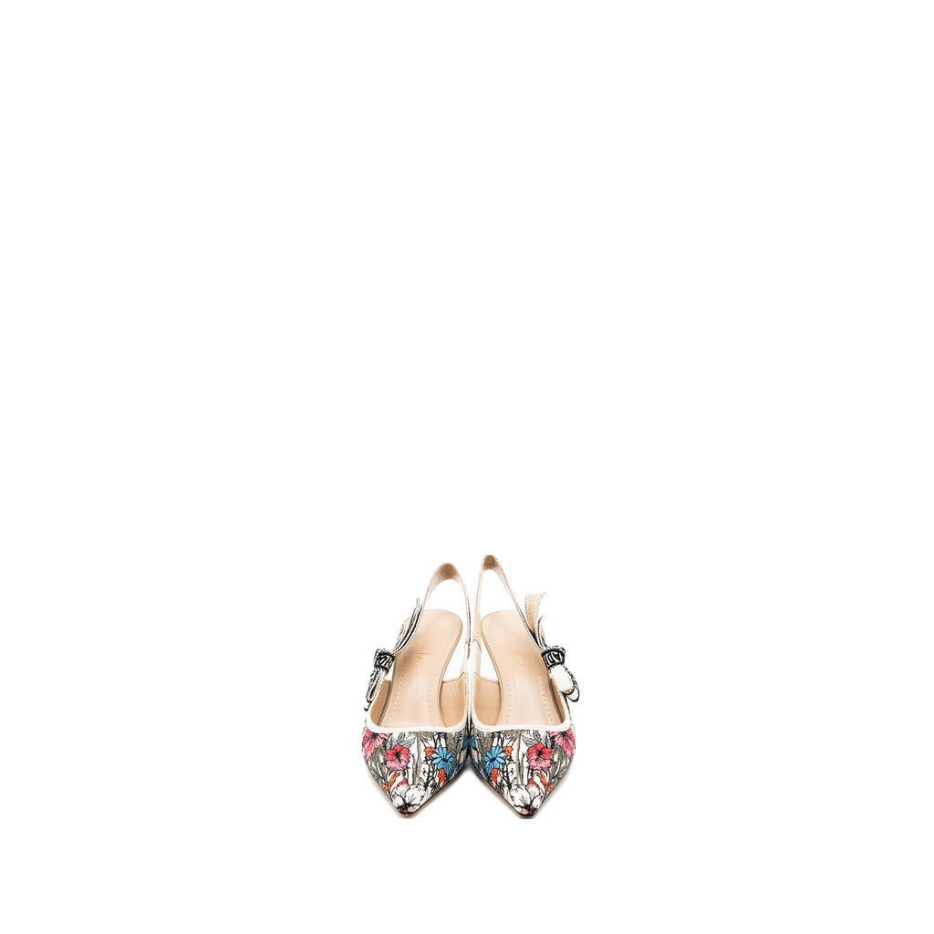 DIOR J’ADIOR SLINGBACK HEELS MULTICOLOUR