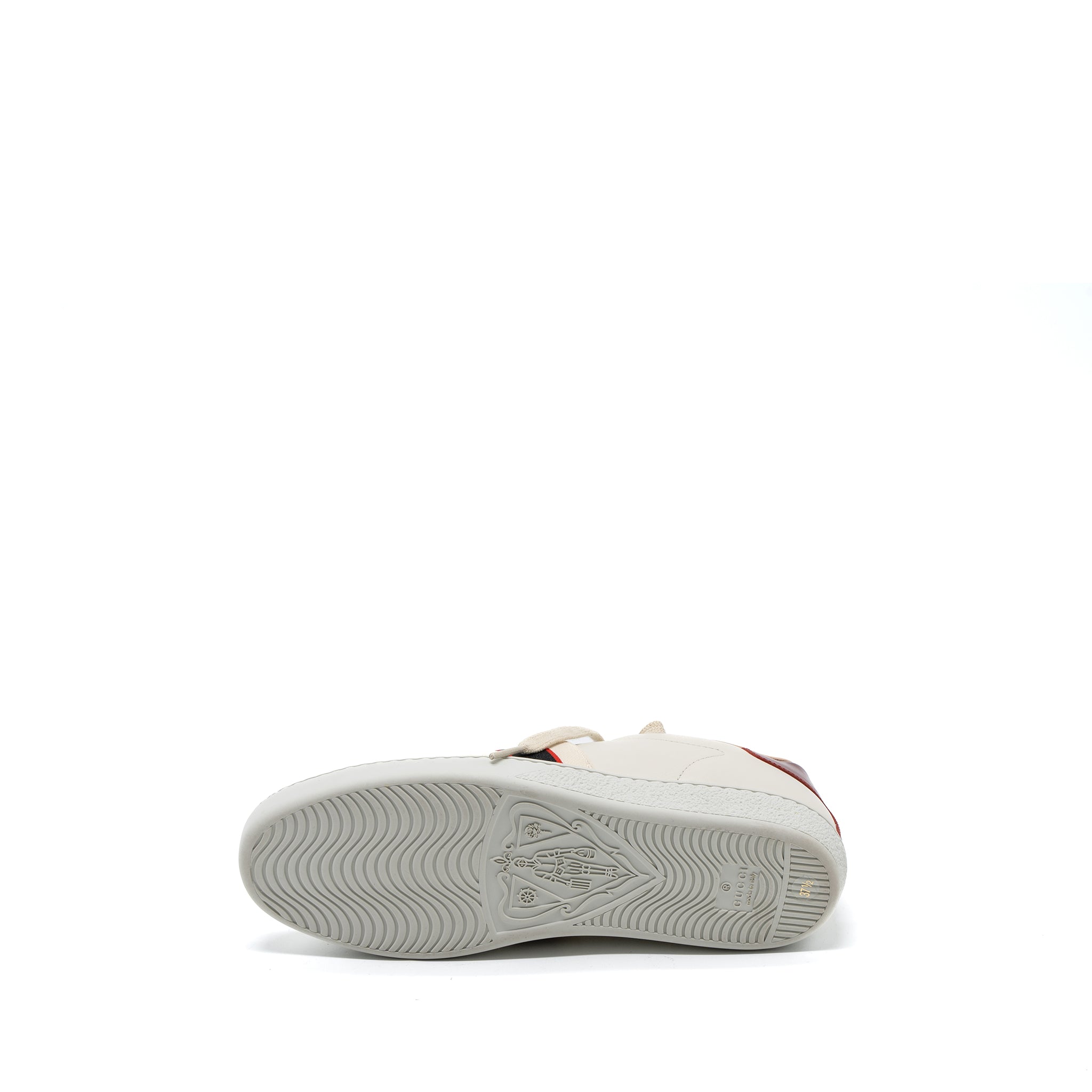 GUCCI SNEAKERS LEATHER WHITE/MULTICOLOUR