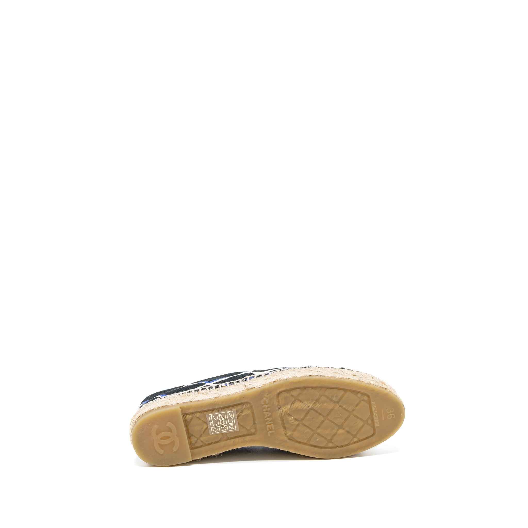 CHANEL ESPADRILLES CANVAS MULTICOLOUR