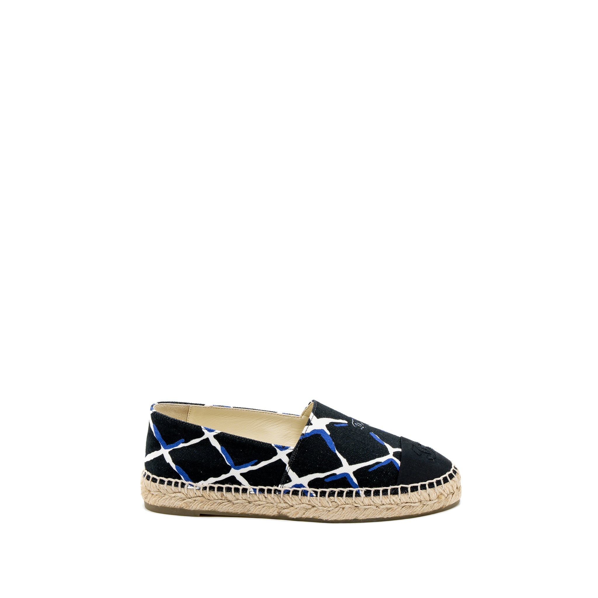 CHANEL ESPADRILLES CANVAS MULTICOLOUR
