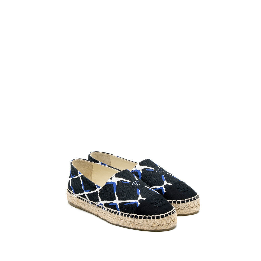 CHANEL ESPADRILLES CANVAS MULTICOLOUR
