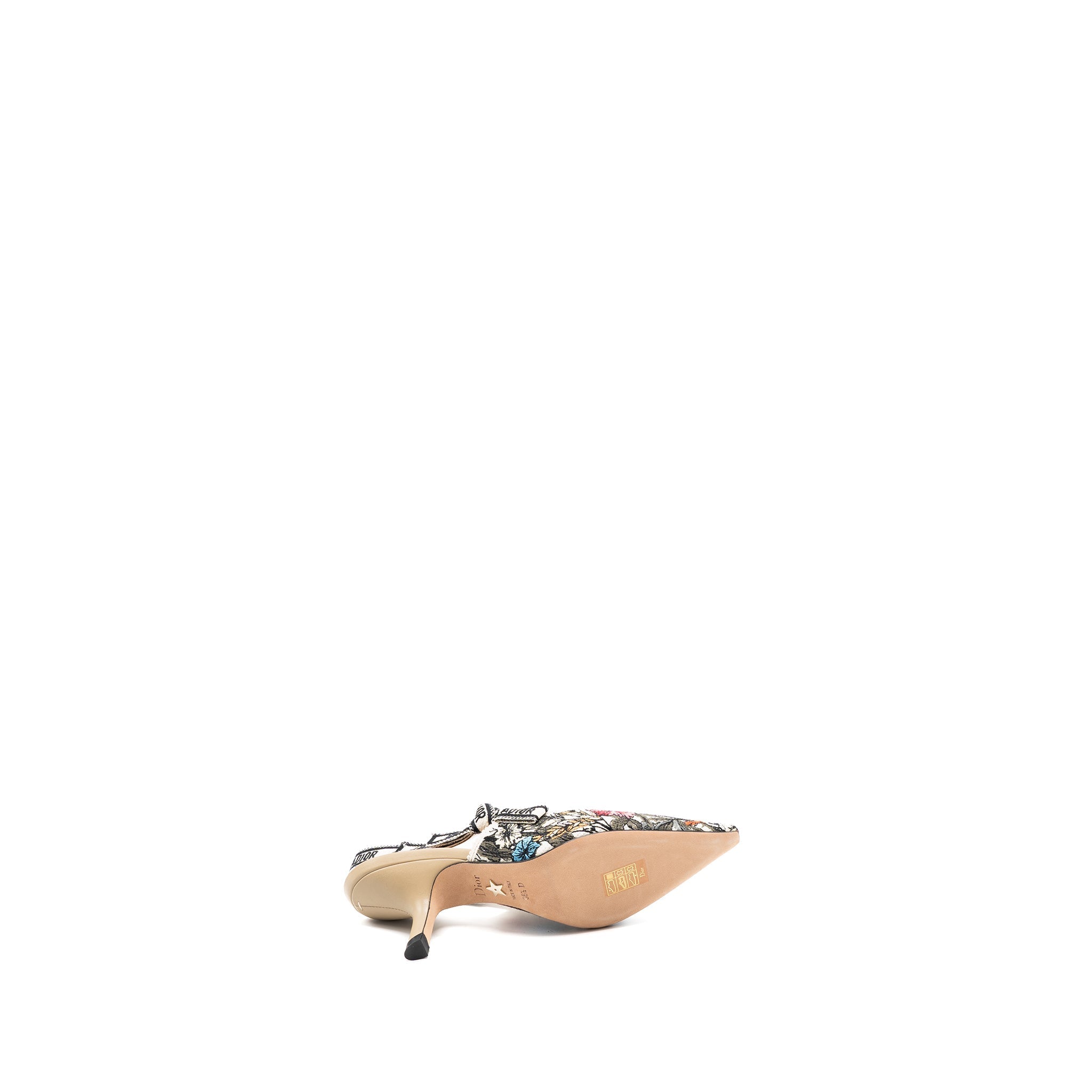 DIOR J’ADIOR SLINGBACK HEELS MULTICOLOUR