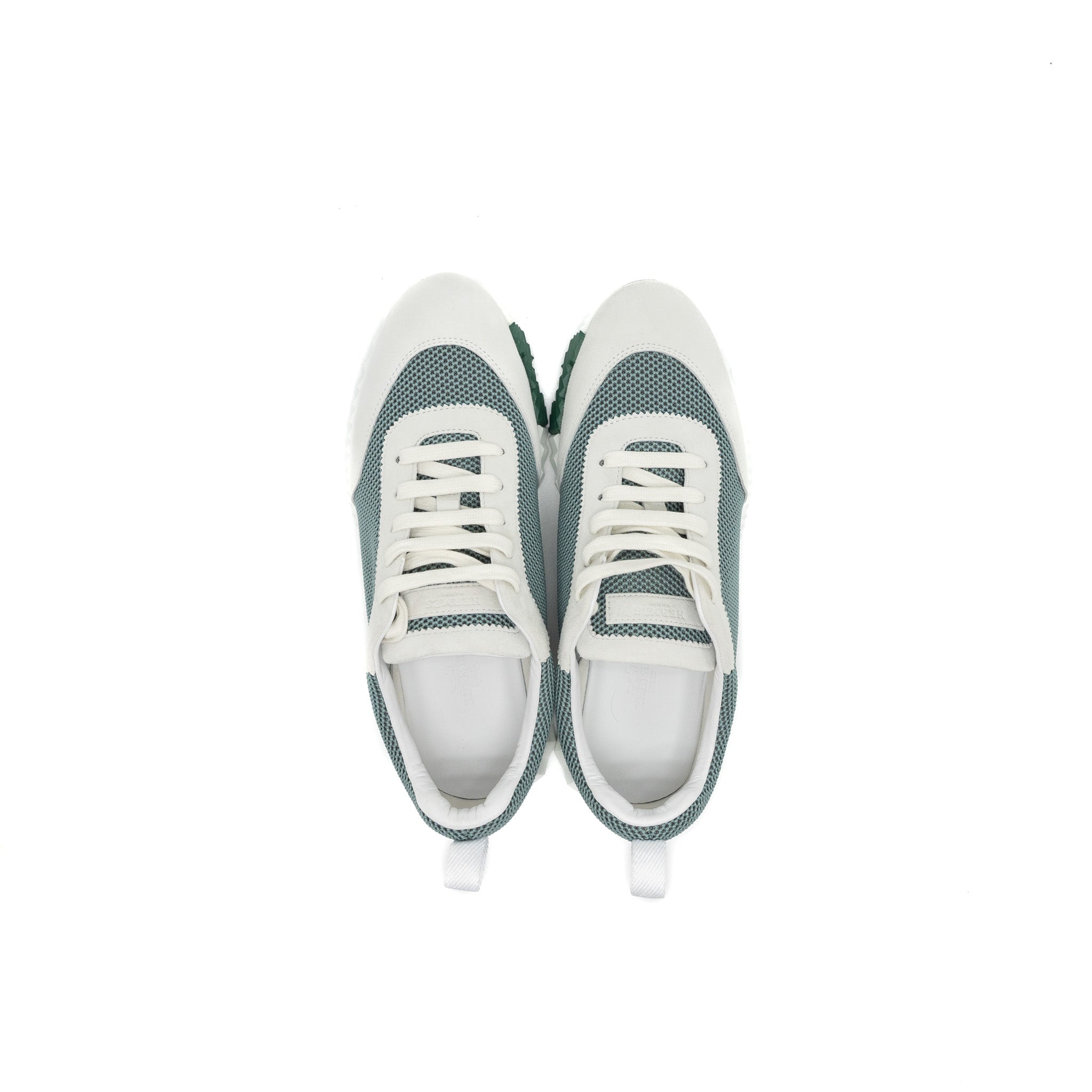 HERMES FEMME BOUNCING SNEAKER FABRIC/SUEDE MULTICOLOUR