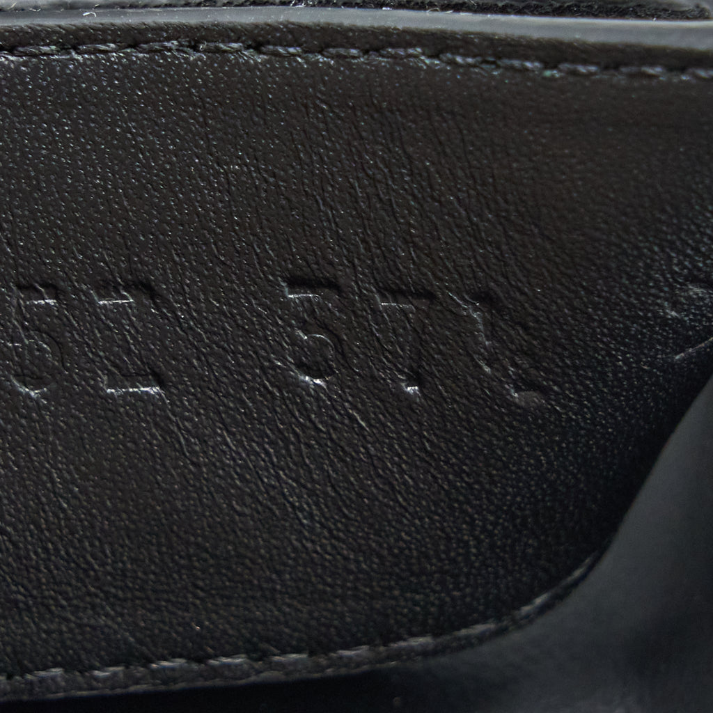 HERMES CHYPRE SANDAL SUEDE BLACK SHW