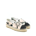 CHANEL ESPADRILLES PINK / BLACK