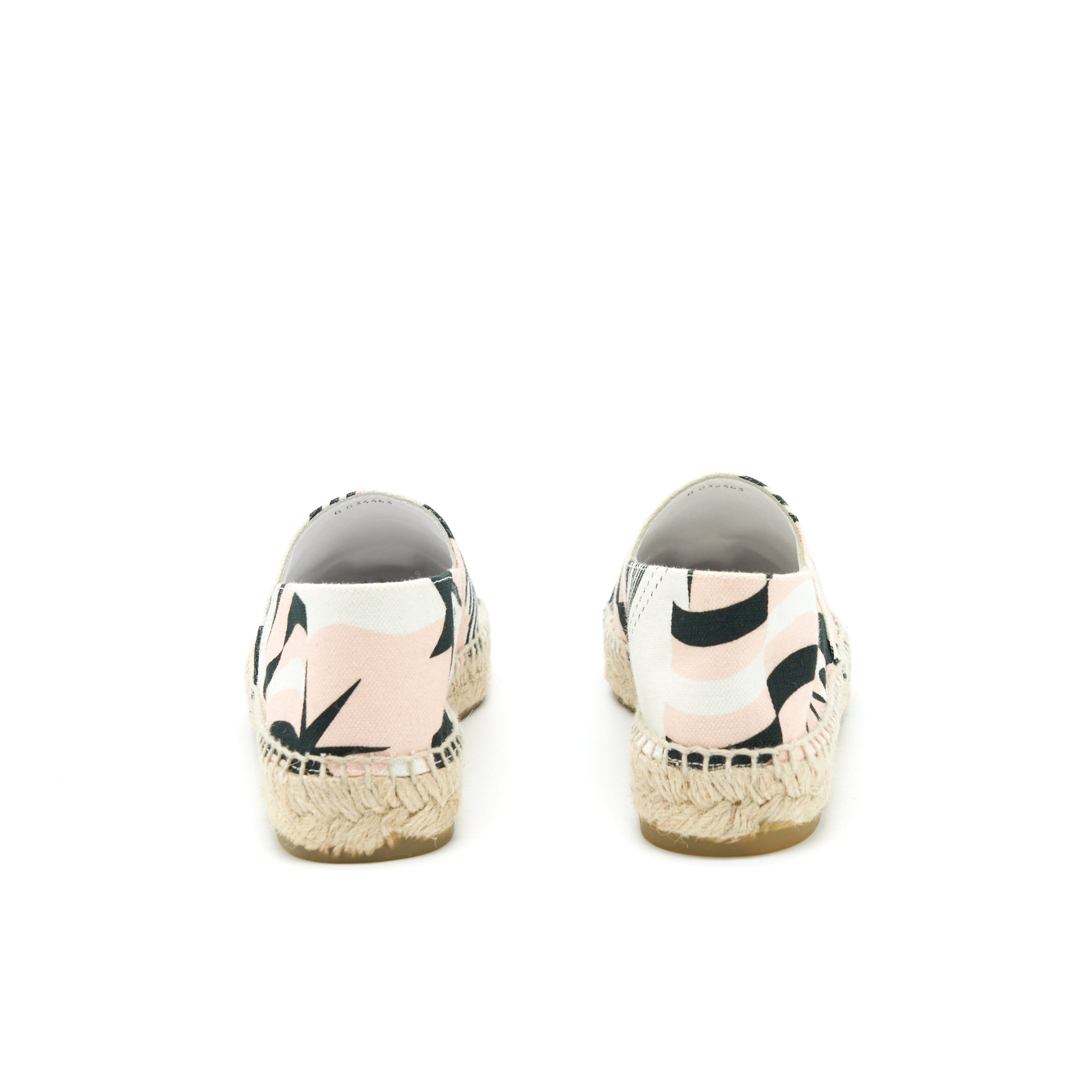 CHANEL ESPADRILLES PINK / BLACK