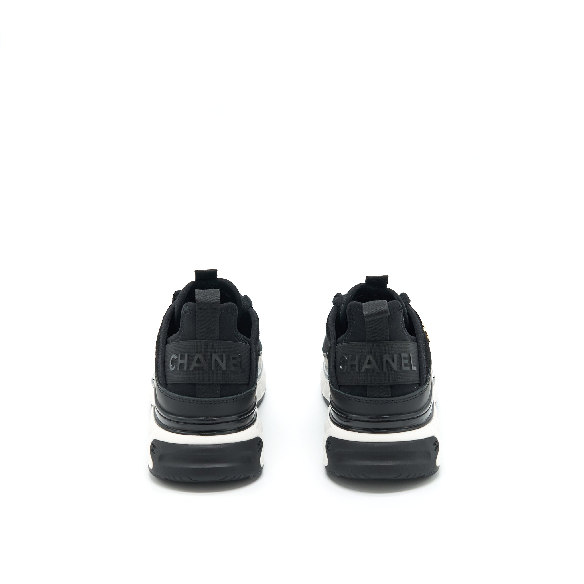 CHANEL SPORT TRAIL SNEAKERS BLACK/WHITE