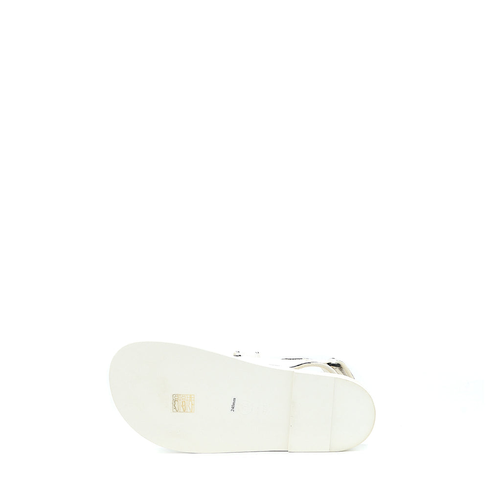 CHANEL DAD SANDALS BLACK/WHITE