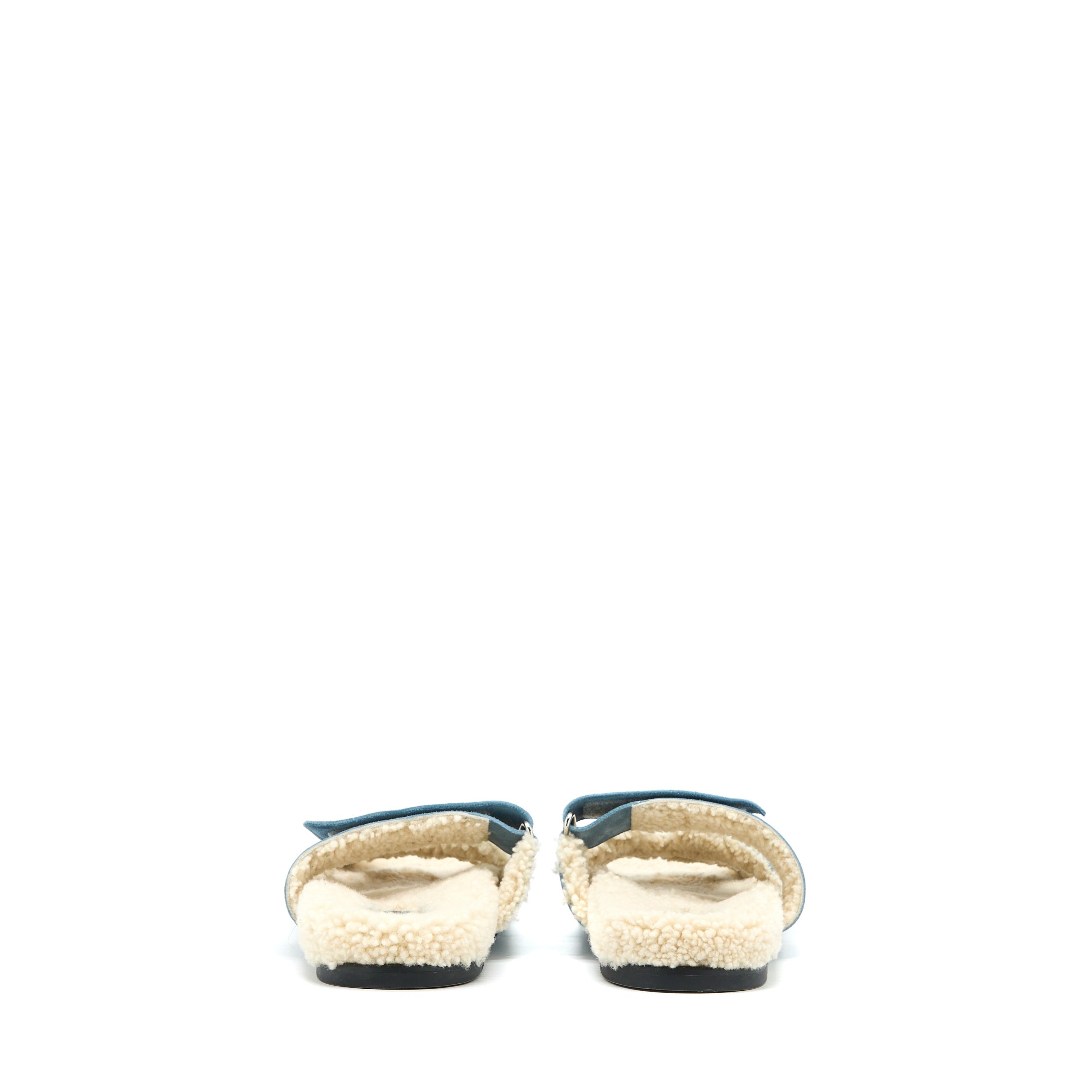 HERMES SANDAL CHYPRE BLEU PINEDA