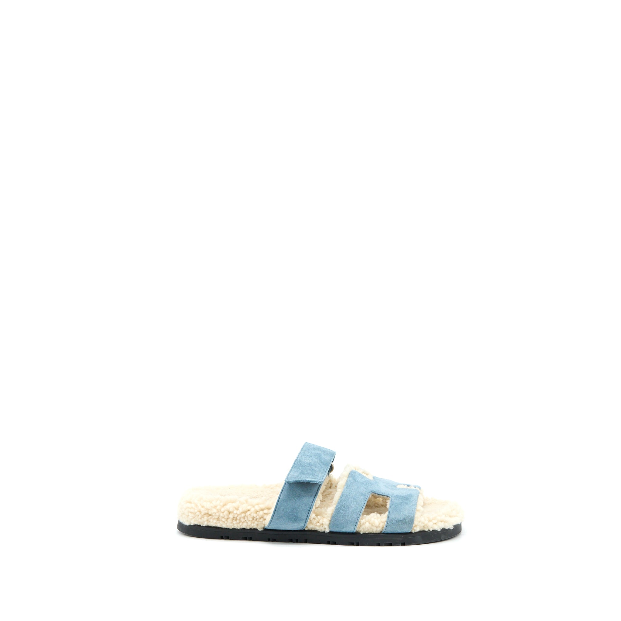 HERMES SANDAL CHYPRE BLEU PINEDA