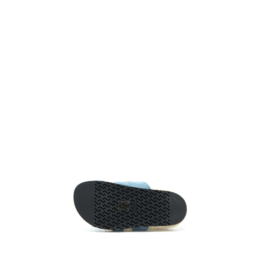 HERMES SANDAL CHYPRE BLEU PINEDA