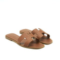 HERMES ORAN SANDAL BOX GOLD