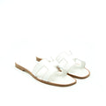 HERMES ORAN SANDAL BOX BLANC