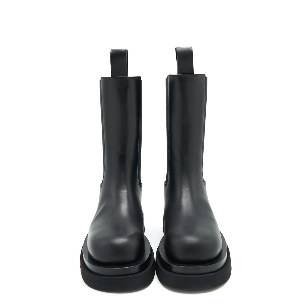 BOTTEGA VENETA LUG BOOTS BLACK