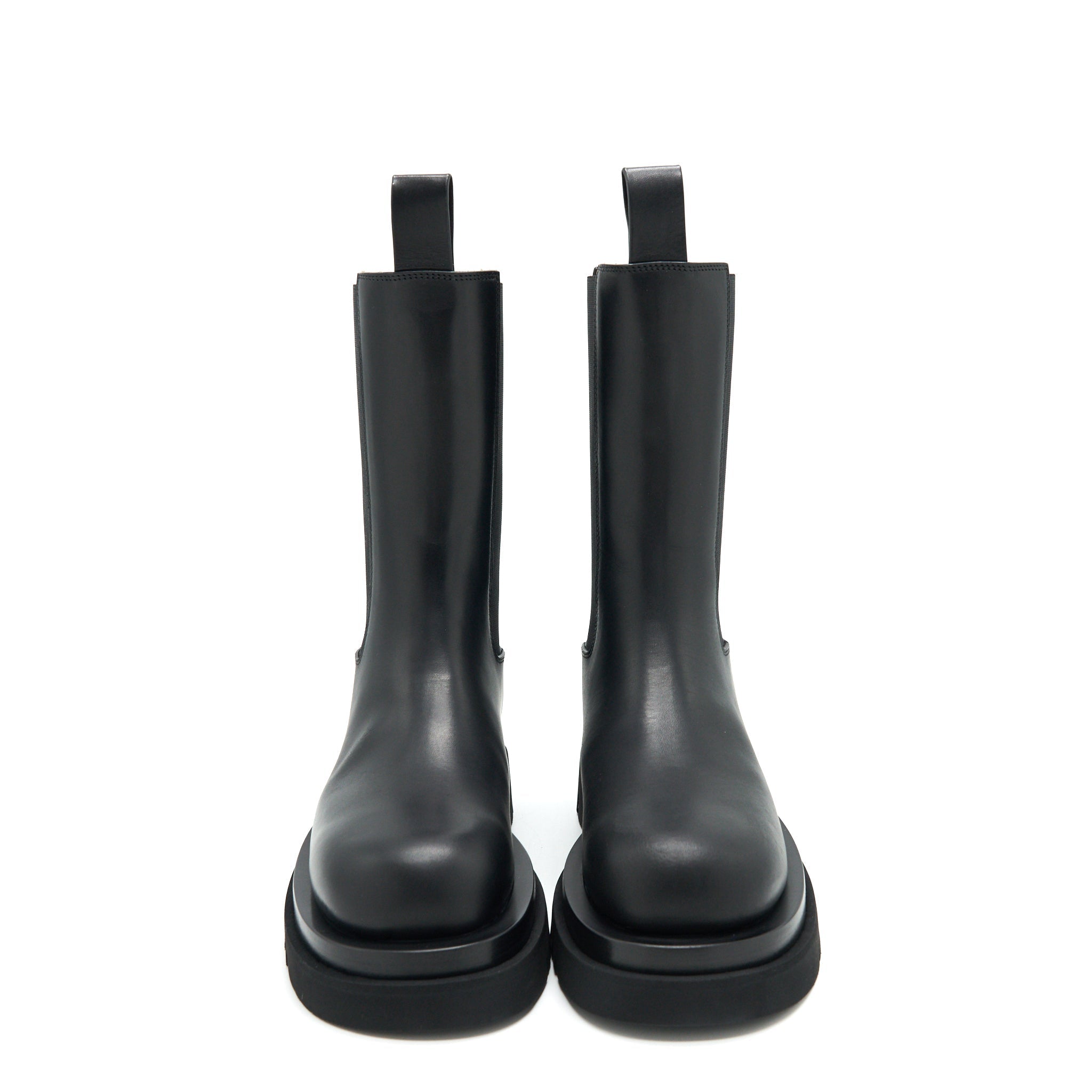BOTTEGA VENETA LUG BOOTS BLACK