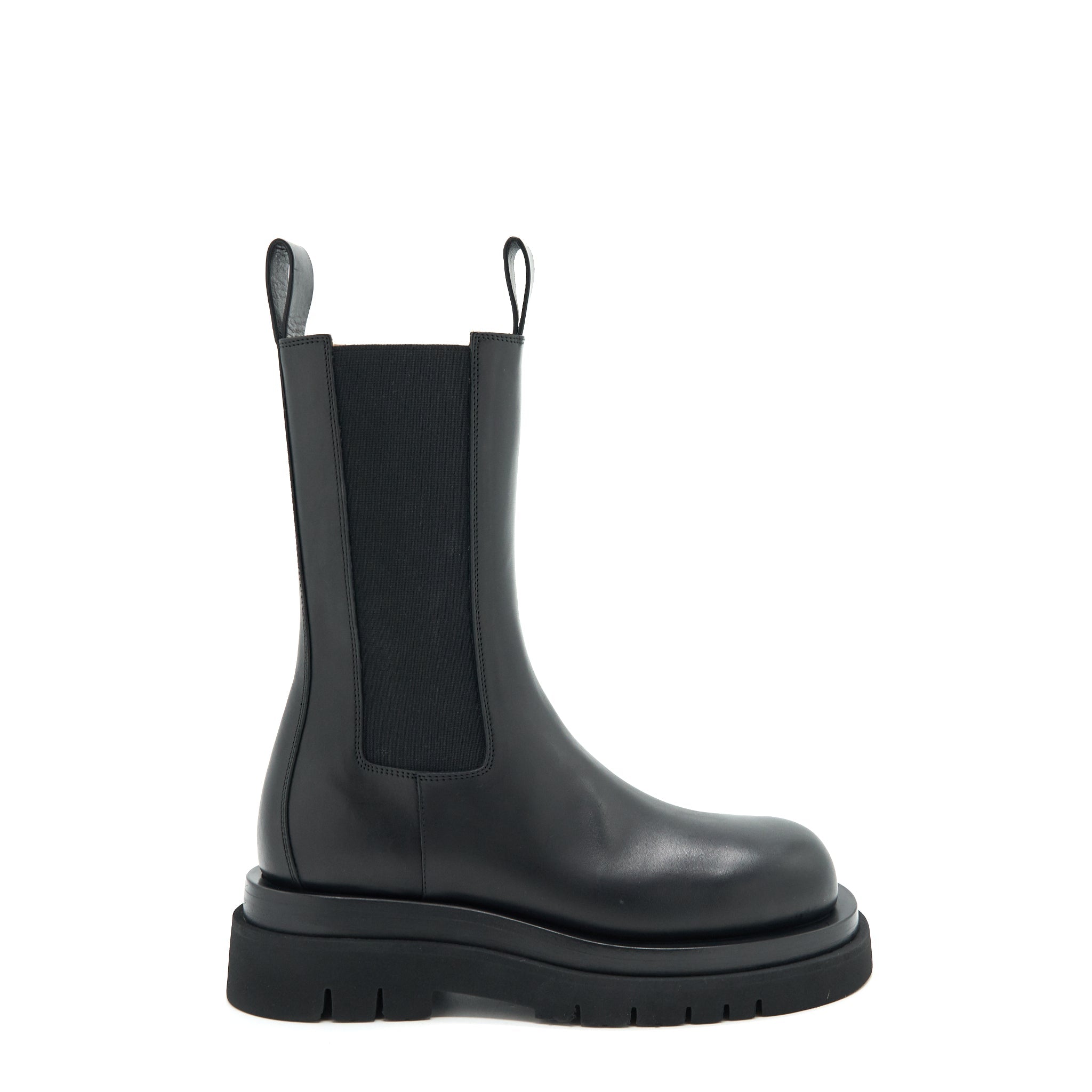 BOTTEGA VENETA LUG BOOTS BLACK