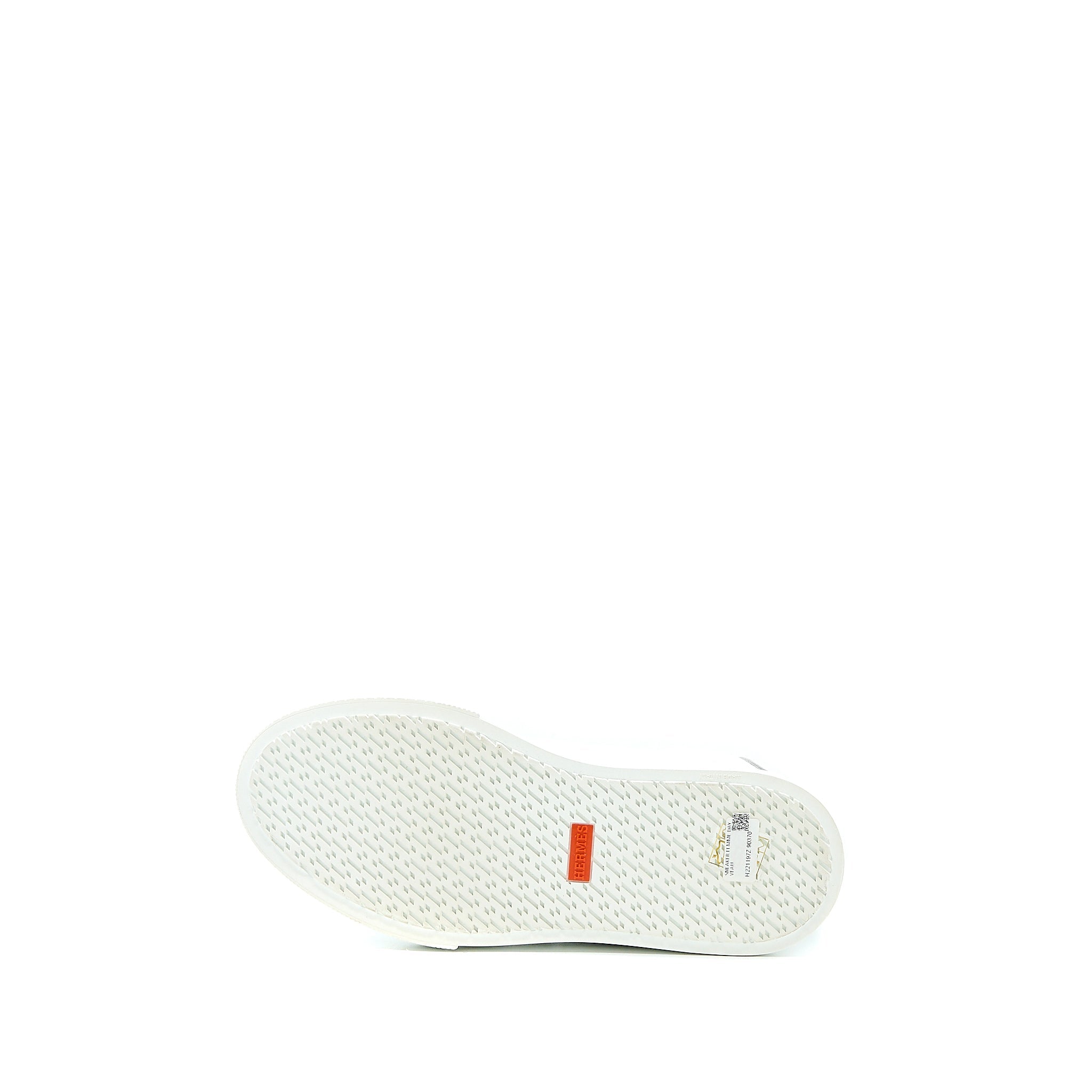 HERMES FEMME DAY SNEAKER CALFSKIN WHITE GHW