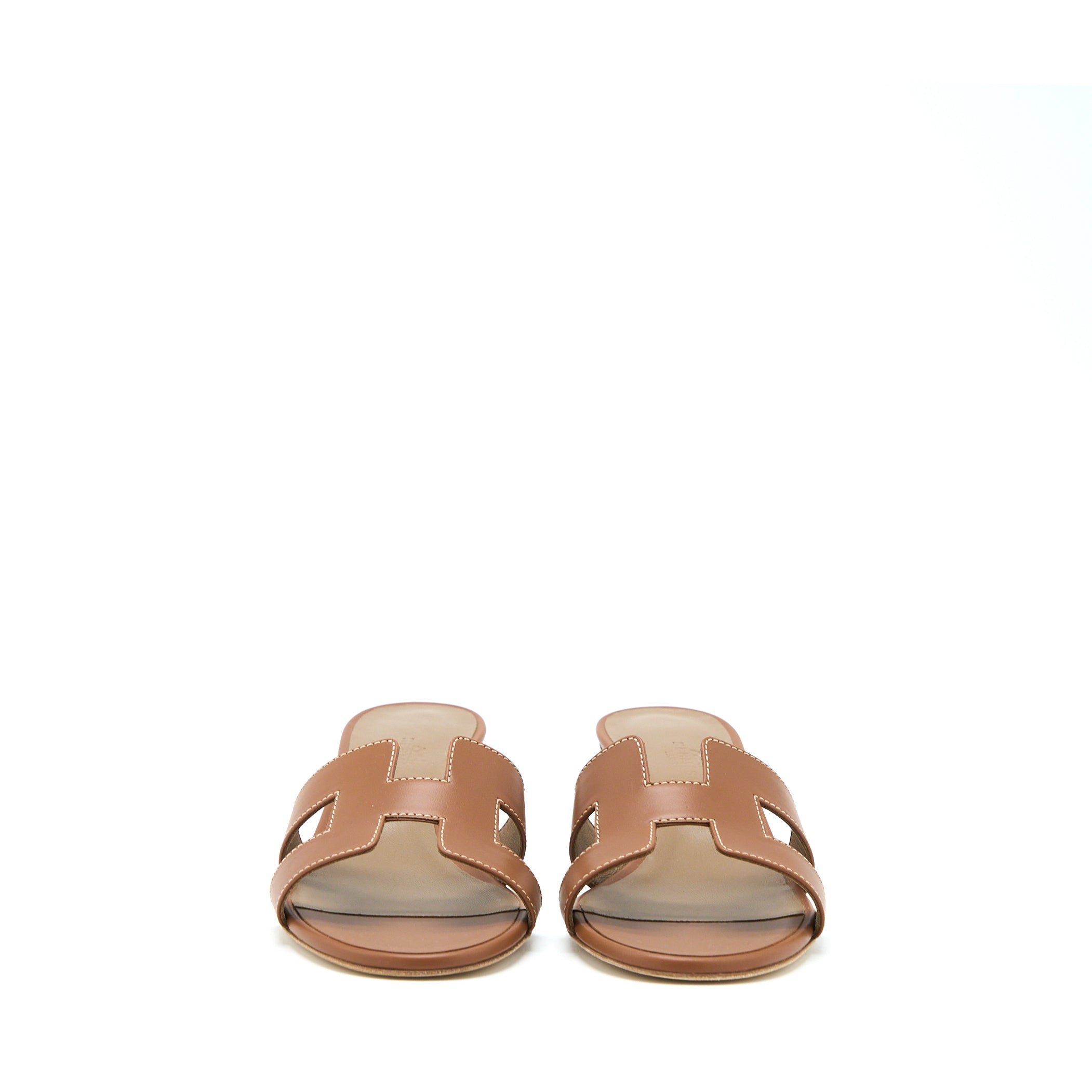 HERMES OASIS SANDALS CALFSKIN GOLD