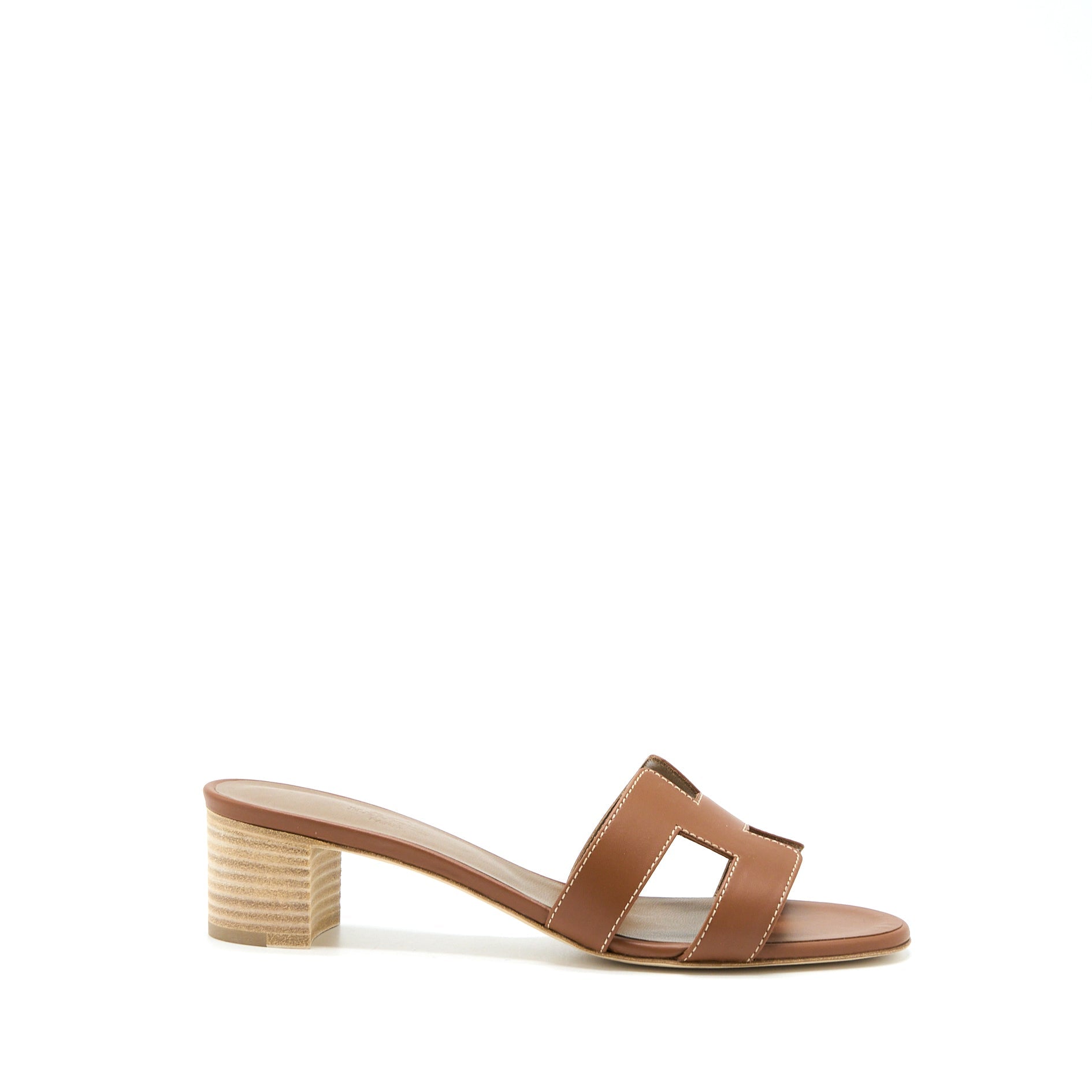 HERMES OASIS SANDALS CALFSKIN GOLD