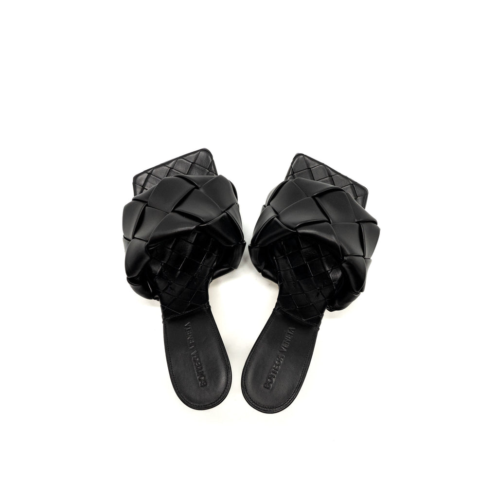 BOTTEGA VENETA LIDO MULE NAPPA LAMBSKIN BLACK