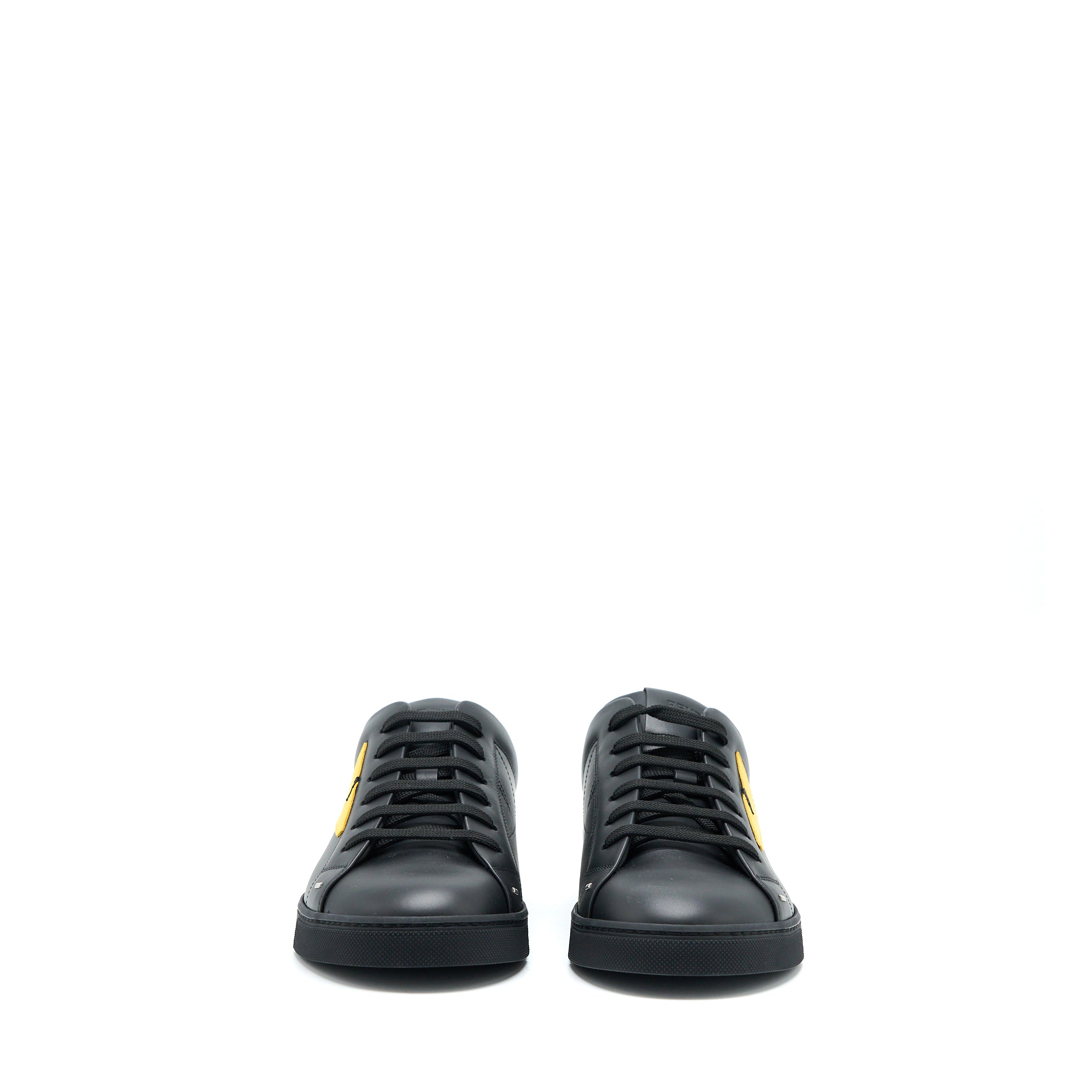 FENDI MONSTER SNEAKER CALFSKIN BLACK