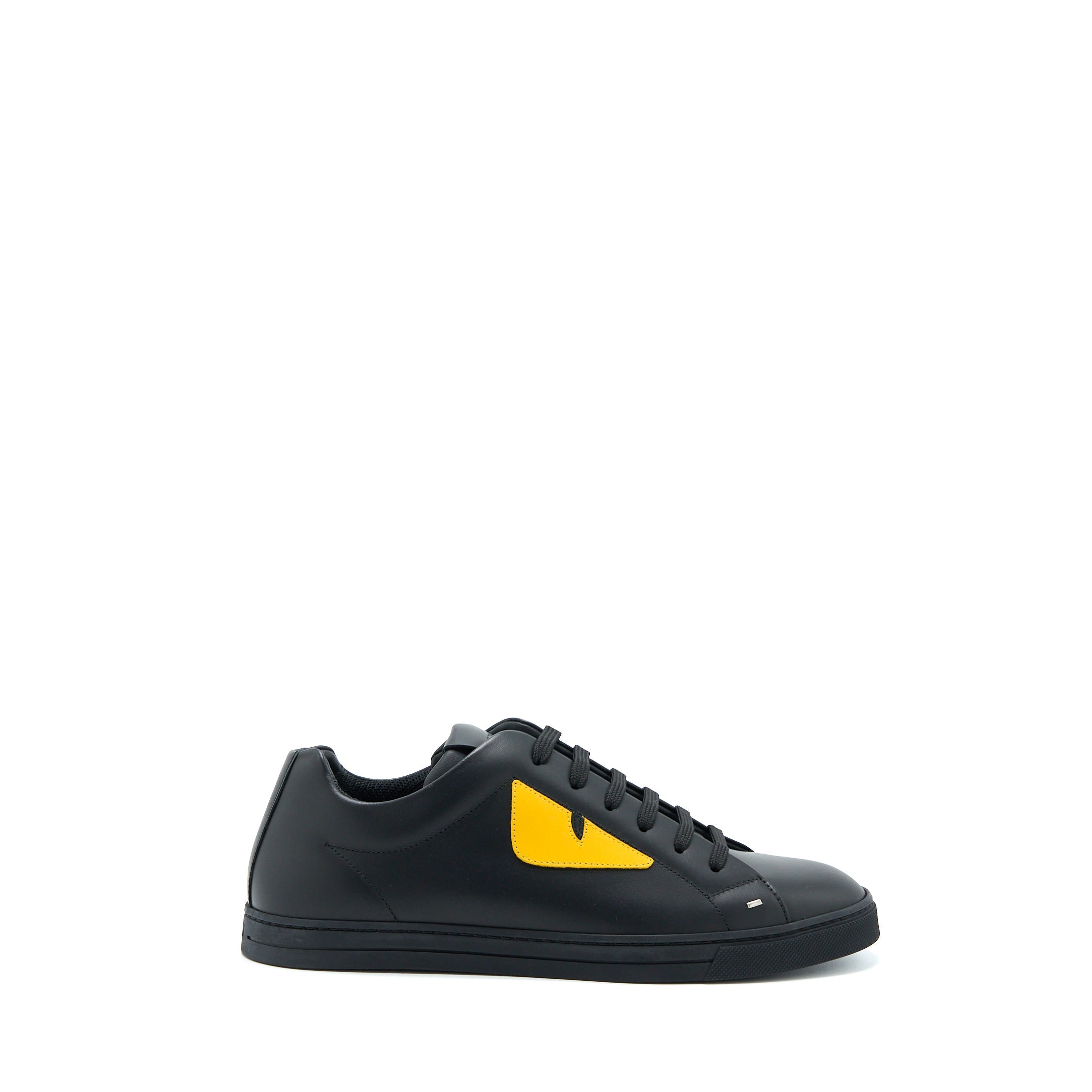 FENDI MONSTER SNEAKER CALFSKIN BLACK