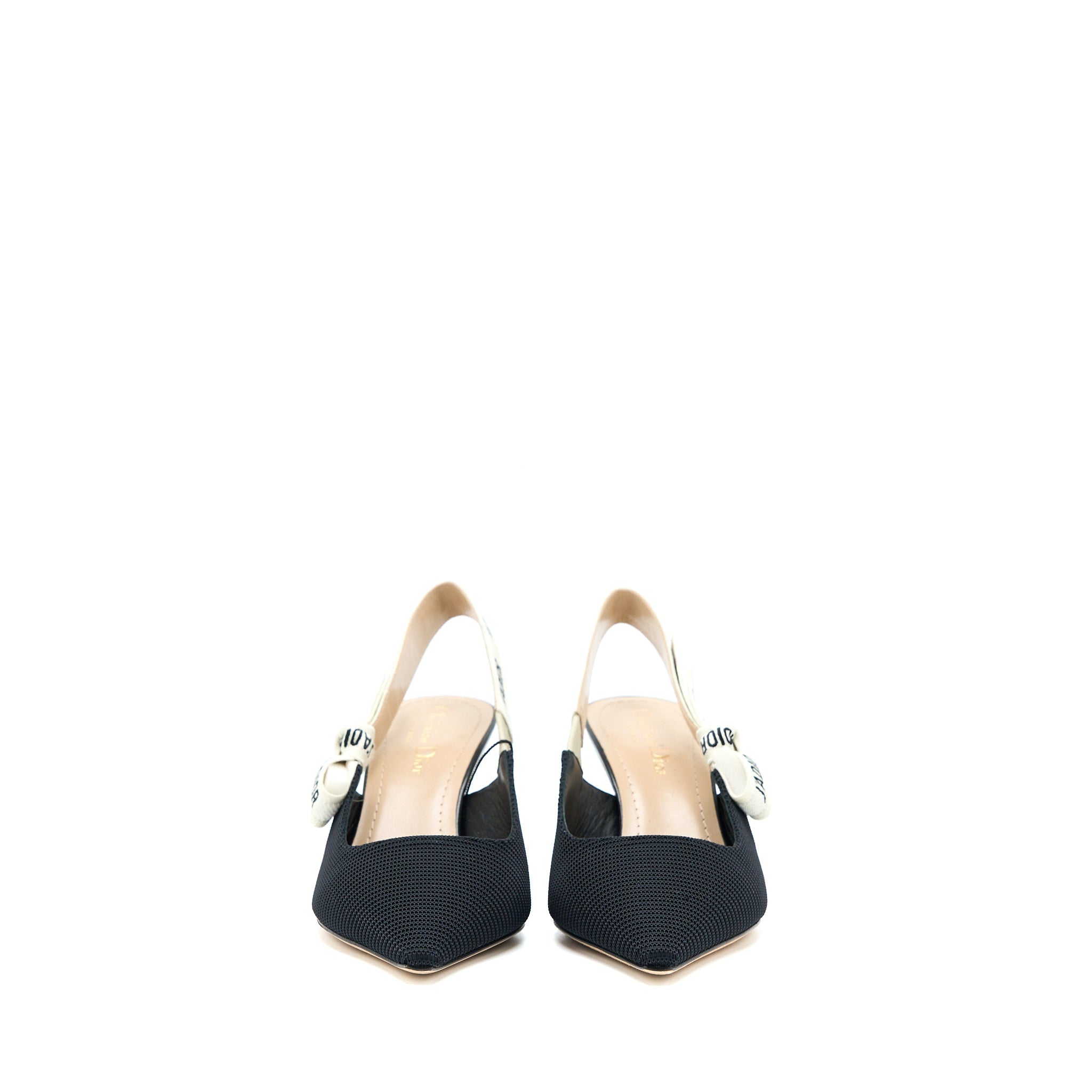 DIOR DIOR J’ADORE SLINGBACK HEELS BLACK