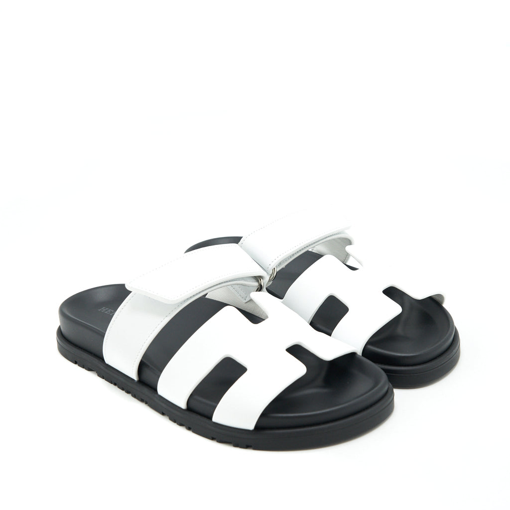 HERMES BLANC CHYPRE SANDAL