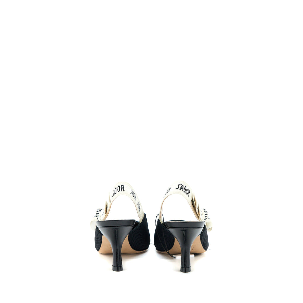 DIOR DIOR J’ADORE SLINGBACK HEELS BLACK
