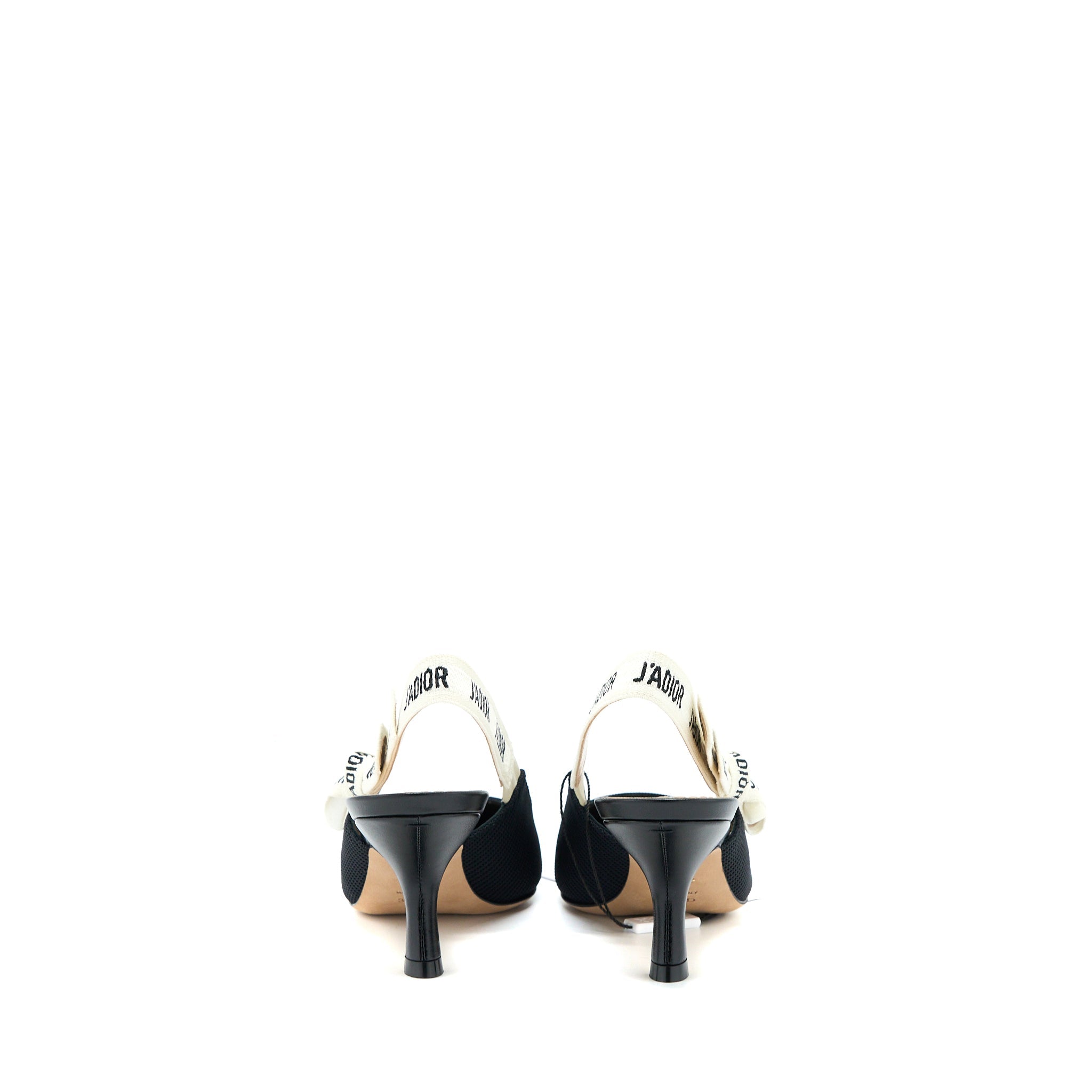 DIOR DIOR J’ADORE SLINGBACK HEELS BLACK