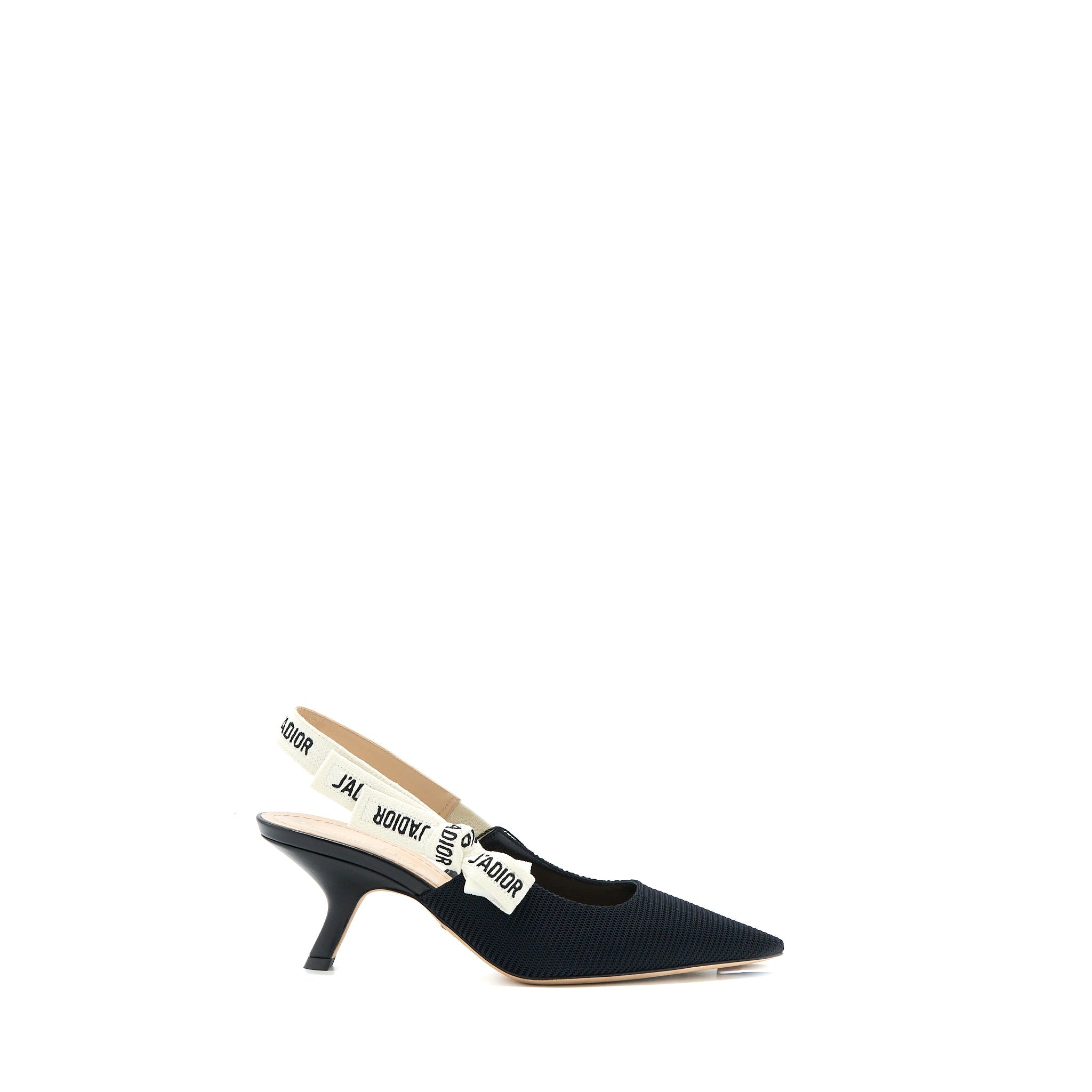 DIOR DIOR J’ADORE SLINGBACK HEELS BLACK
