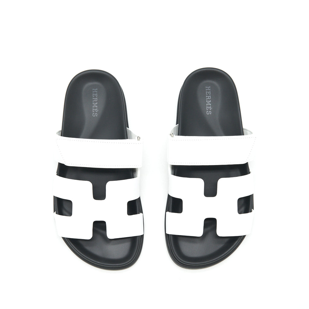 HERMES BLANC CHYPRE SANDAL