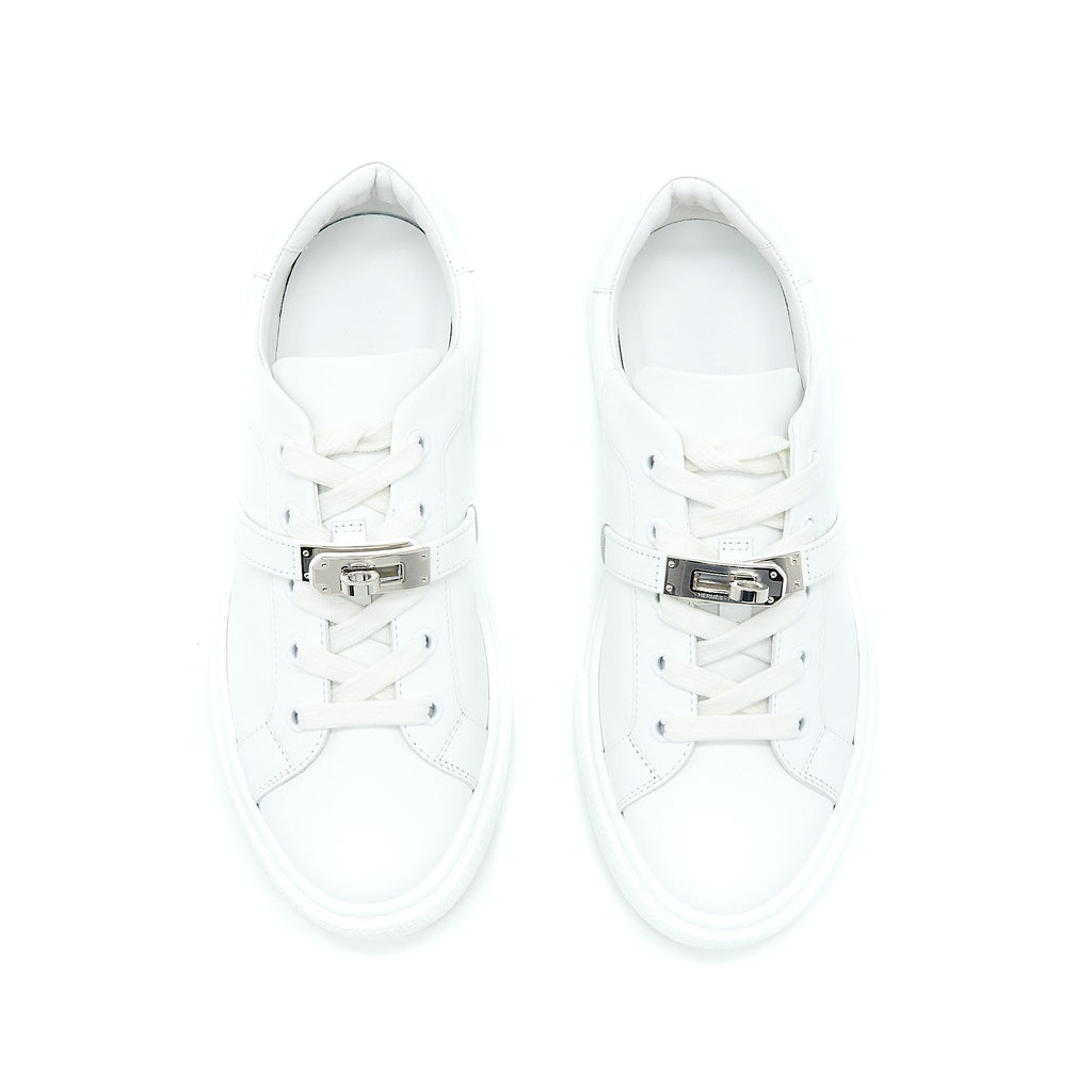 HERMES FEMME DAY SNEAKER WHITE SHW