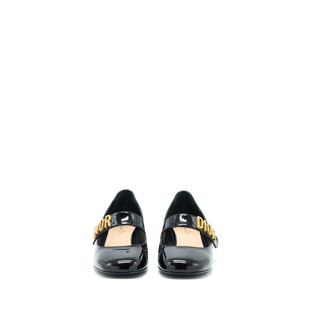 DIOR J’ADORE PUMP PATENT BLACK GHW