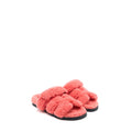 HERMES CHYPRE SANDAL SHEARLING ROSE DU DESERT