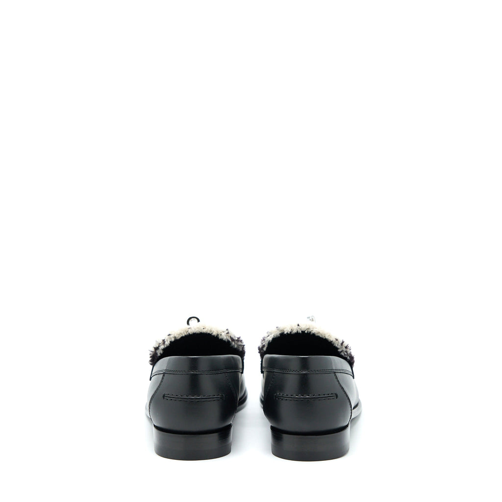 HERMES DESTIN MOCCASINS TOILE DE COTTON NOIR/PRUNOIR SHW