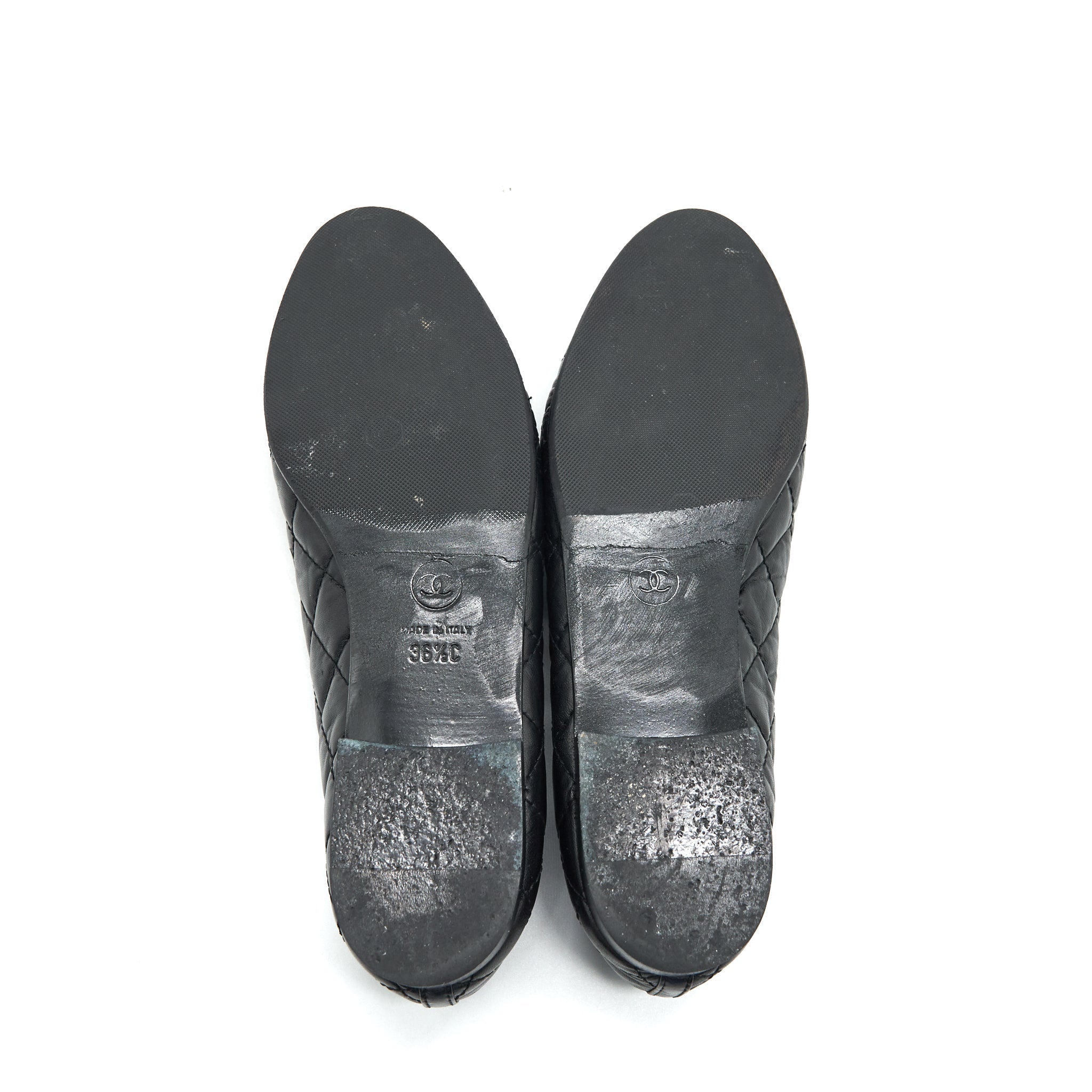 CHANEL CLASSIC QUILTED FLAT SHOES