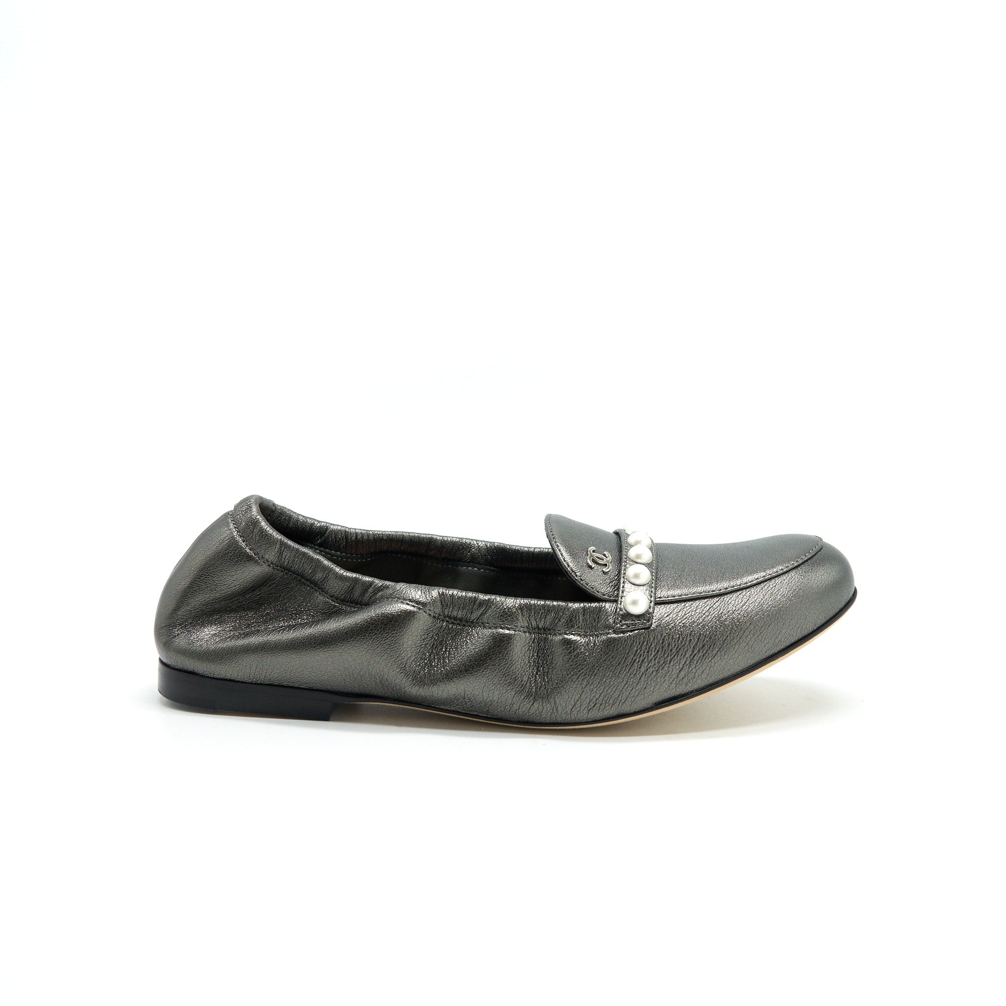 CHANEL LAMBSKIN BALLET FLAT SHOES
