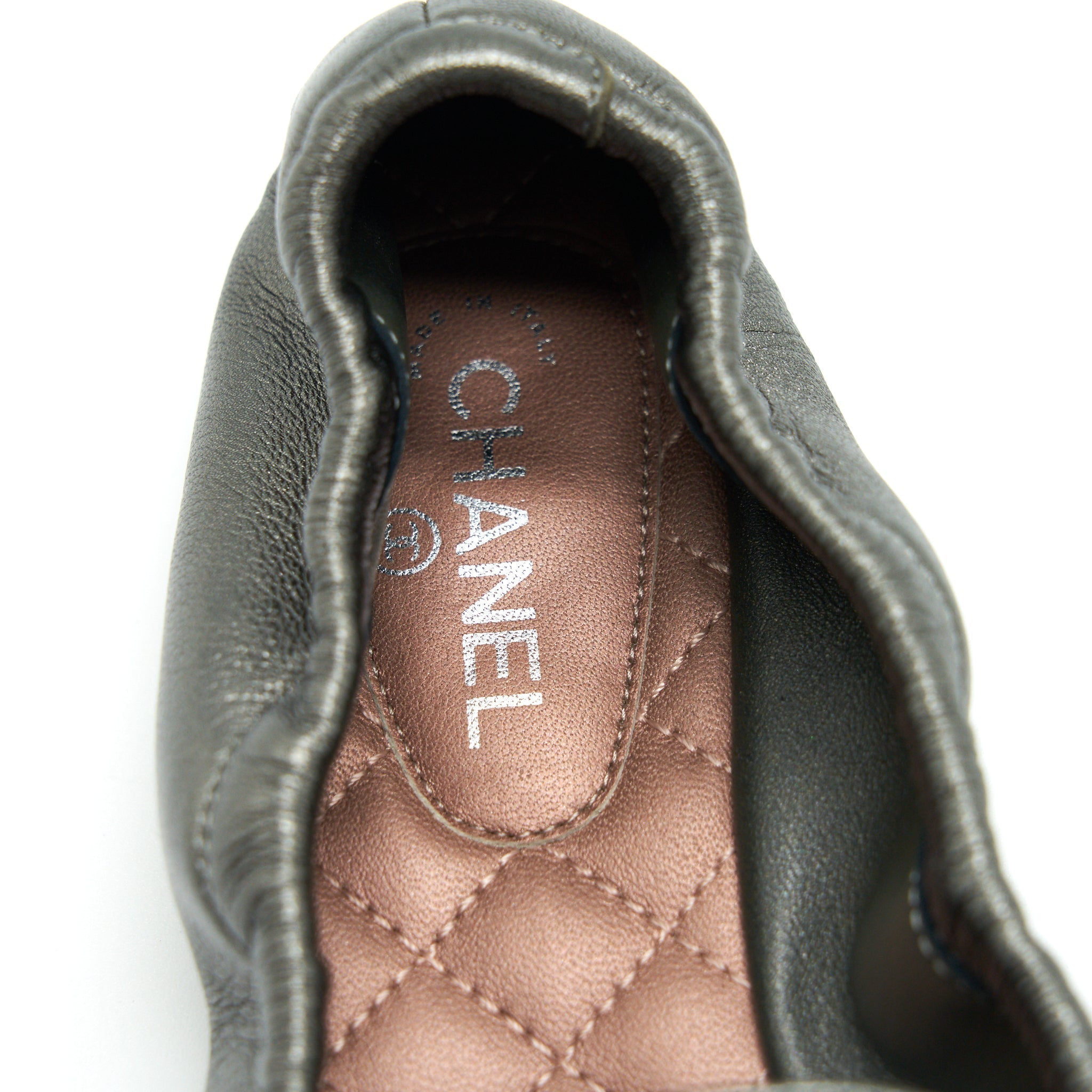 CHANEL LAMBSKIN BALLET FLAT SHOES