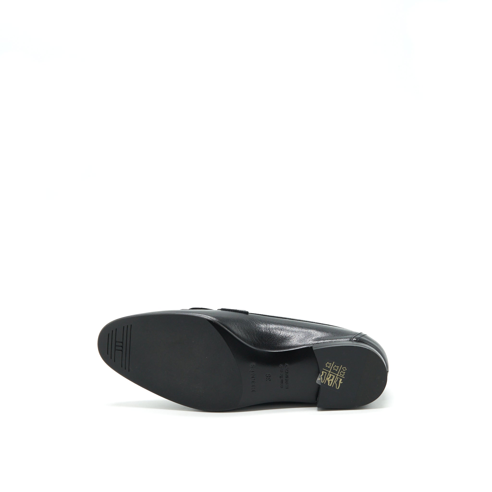 HERMES ROYAL LOAFER BLACK GHW