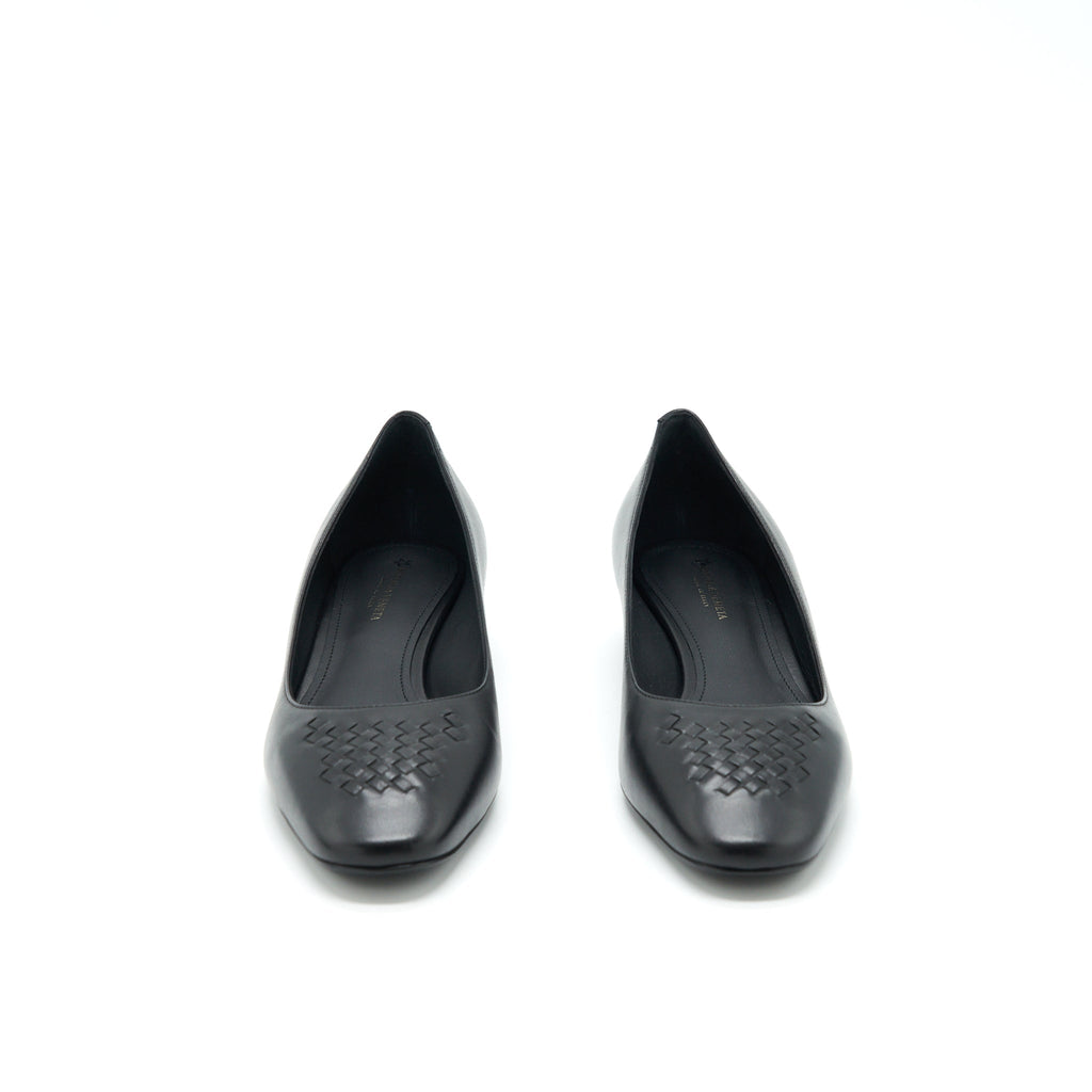 BOTTEGA VENETA BALLERINA SHOES BLACK