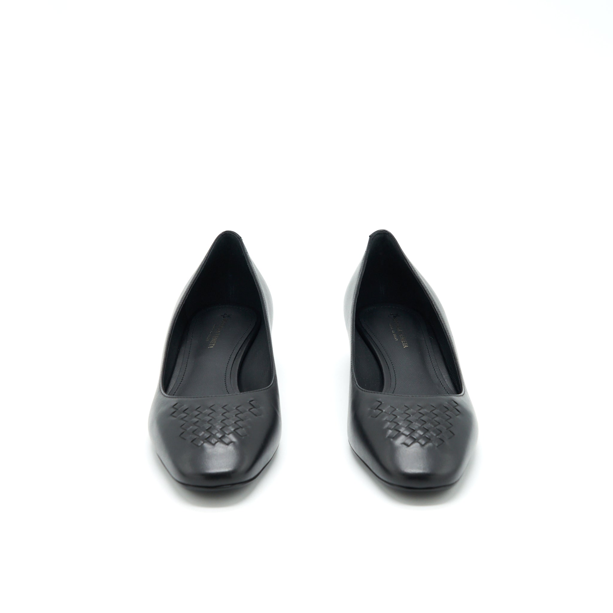 BOTTEGA VENETA BALLERINA SHOES BLACK