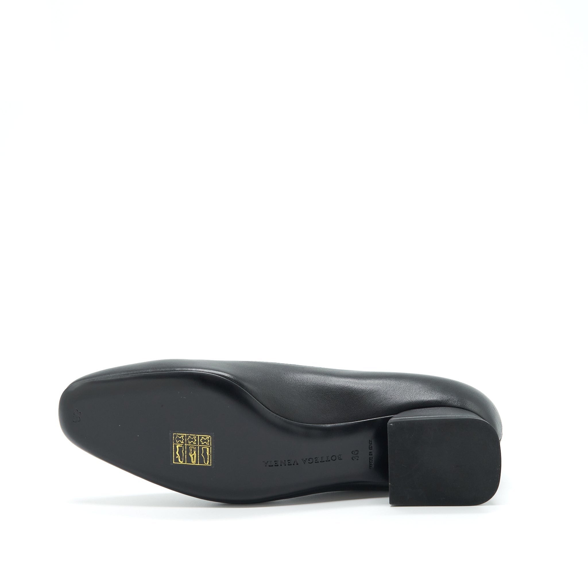 BOTTEGA VENETA BALLERINA SHOES BLACK