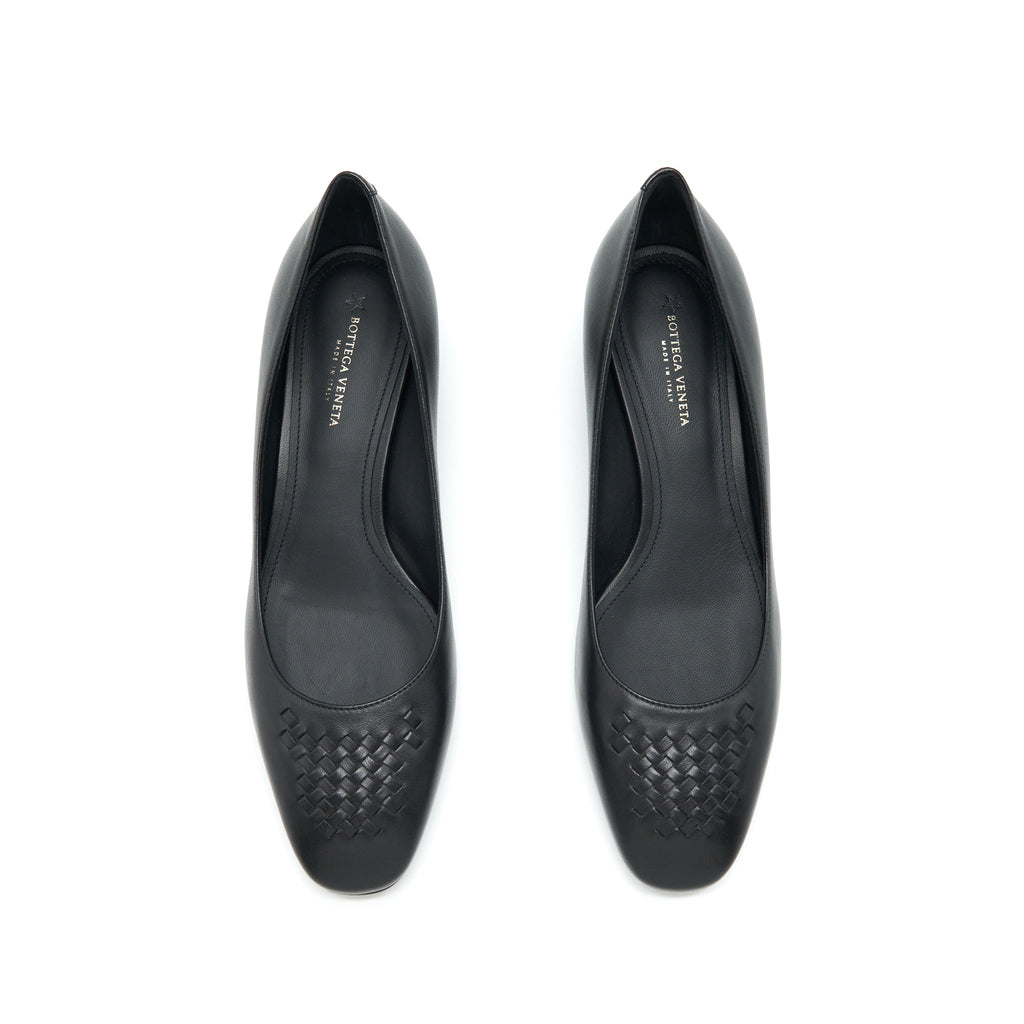 BOTTEGA VENETA BALLERINA SHOES BLACK